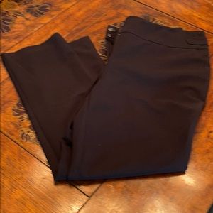 INC Black Capris